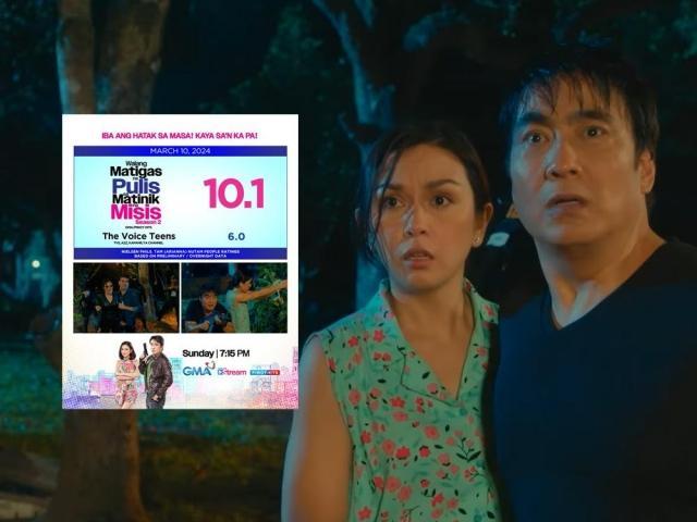 Bong Revilla Jr Beauty Gonzalez ratings card
