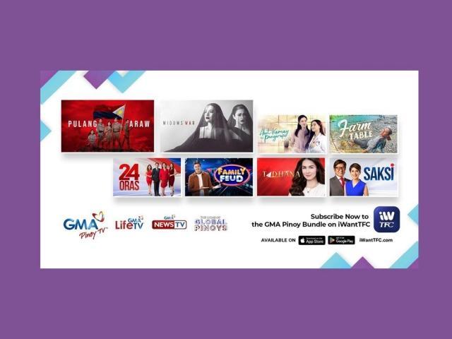GMA PINOY BUNDLE in iWantTFC