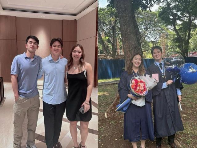 David Licauco and siblings