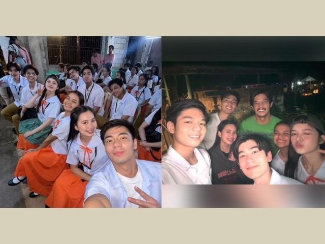May Ann Basa with maka co stars