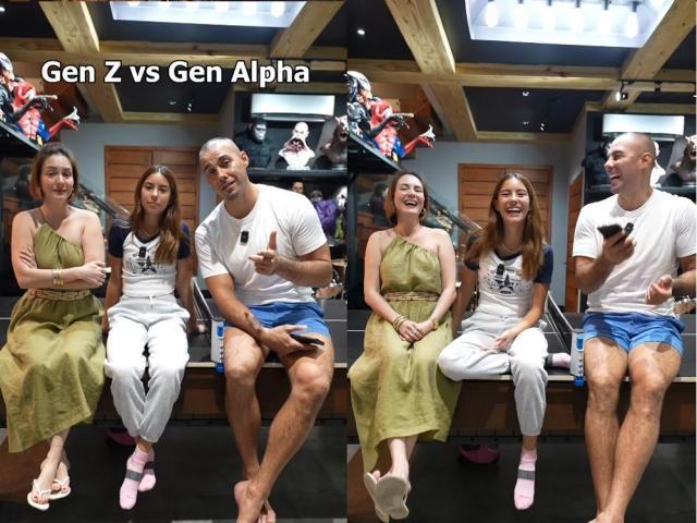 Team Kramer Gen Z vs Gen Alpha challenge