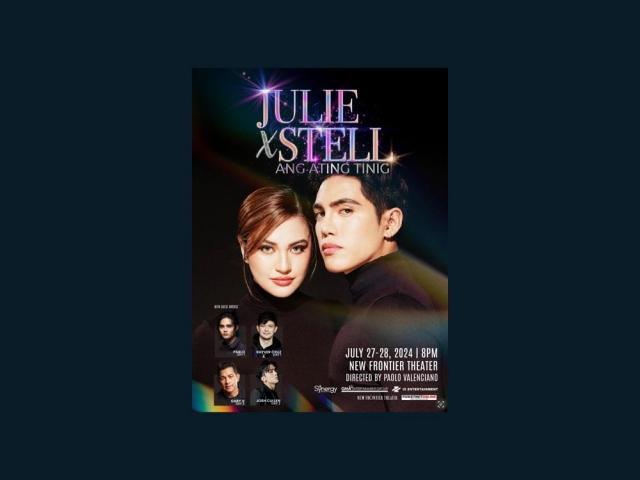 Julie Anne San Joise and Stell Ajero of SB19