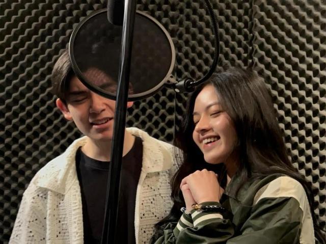 John Clifford and Olive May singing MAKA ost Gugma