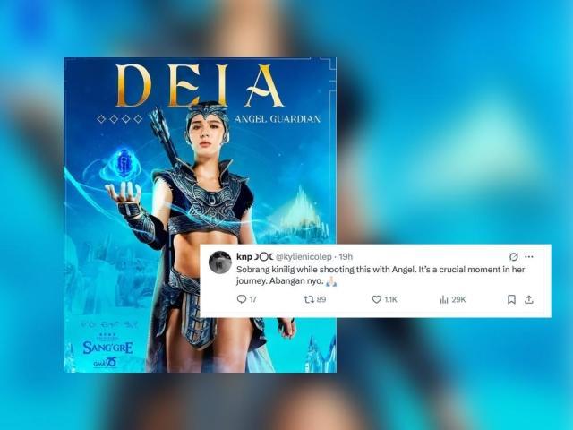 Kylie Padilla and Angel Guardian