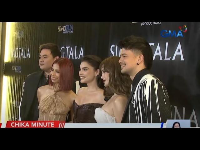 Sinagtala cast at premiere night