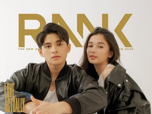 Sofia Pablo, Allen Ansay in Rank Magazine