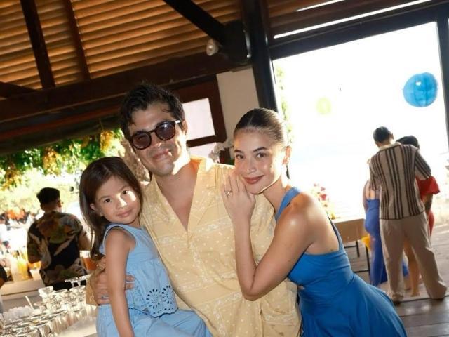 Anne Curtis, Erwan Heussaff, Dahlia Heussaff