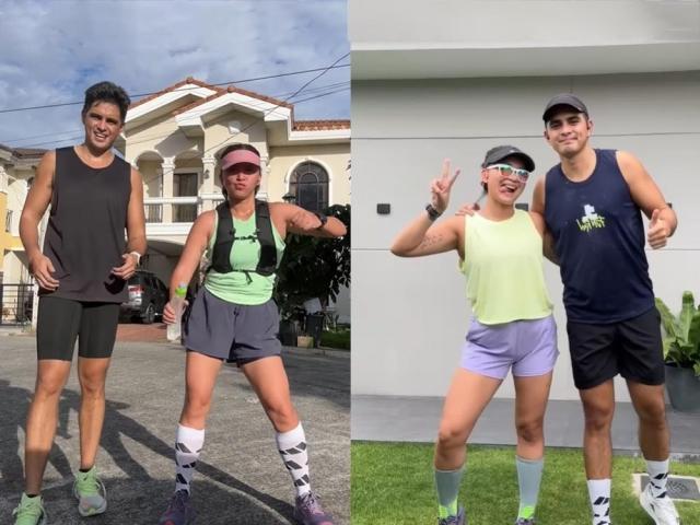 Juancho Trivino at Joyce Pring