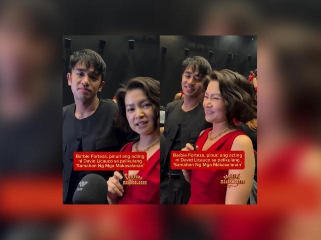 Barbie Forteza and David Licauco
