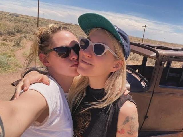 Kristen Stewart and Dylan Meyer