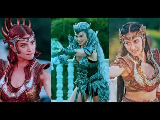 Pirena Danaya Mitena Adamus Dei battle in Sanggre 