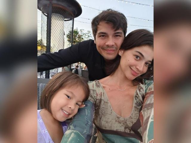Anne Curtis, Erwan Heussaff, Dahlia Amelie Heussaff