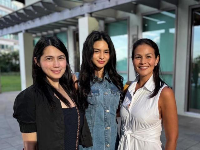 Diana Zubiri, Faith Da Silva, and Iza Calzado