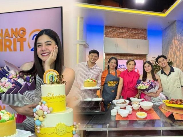 Shaira Diaz birthday surprise in Unang Hirit