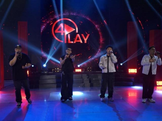 Eich Abando, Miah Tiangco, Ian Manibale, Mark Justo in Its Showtime