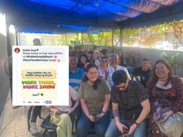 Bubble Gang ng Bayan audition