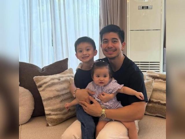 Rodjun Cruz and children