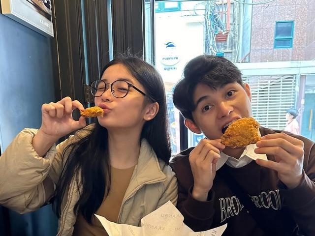 Sofia Pablo and Allen Ansay