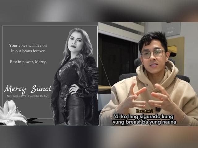 Doc Alvin Francisco, Mercy Sunot cancer