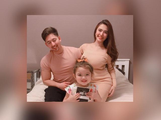 Bangs Garcia baby bump