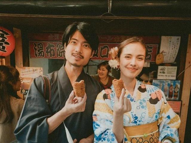 Mikael Daez and Megan Young in Anime Convention in Tokyo