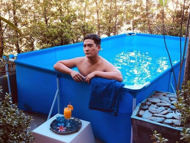 Tim Yap DIY swimming pool