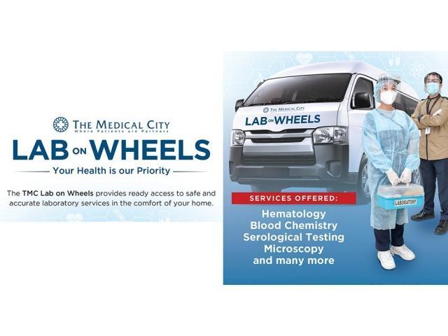 lab on wheels of  The Medical City
