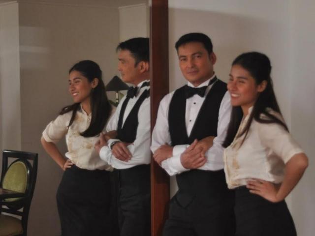 Gabby Concepcion and Sanya Lopez