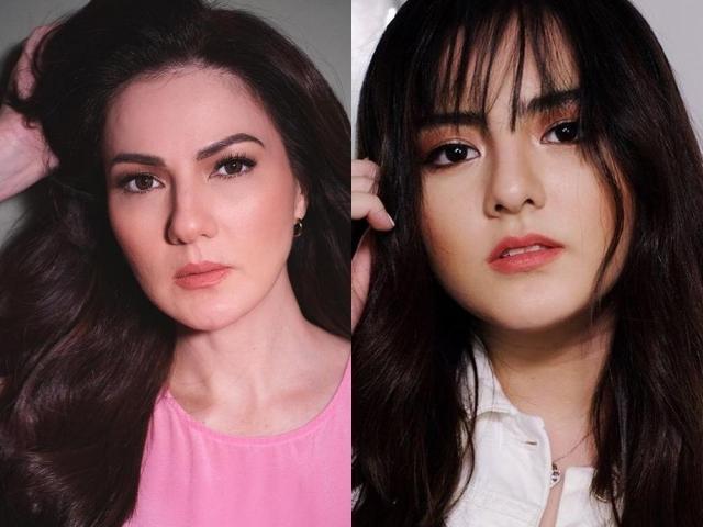 Carmina Villarroel and Cassy Legaspi