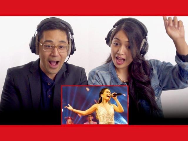 Vloggers react to Jessica Villarubin performance