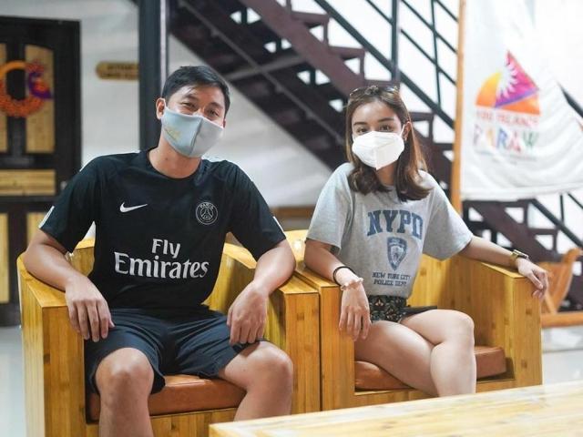 Pauline Mendoz and Bryan Celeste