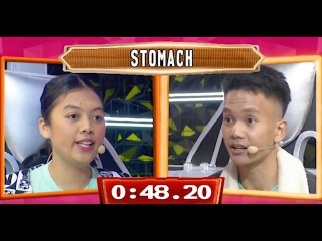 Pinoy Henyo contestants Ryan and Lyka