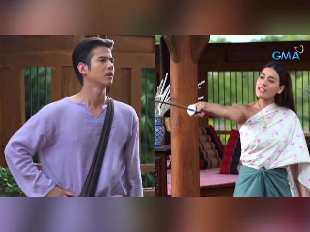 Tonio (Mario Maurer) and Chaba (Kimberley Anne Woltemas)