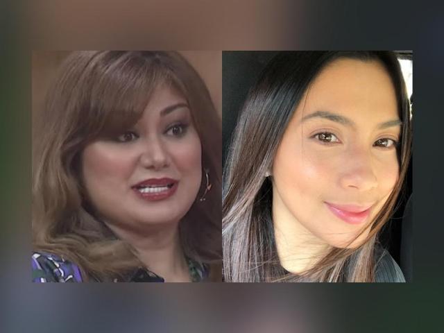 Francine Prieto and Diana Zubiri
