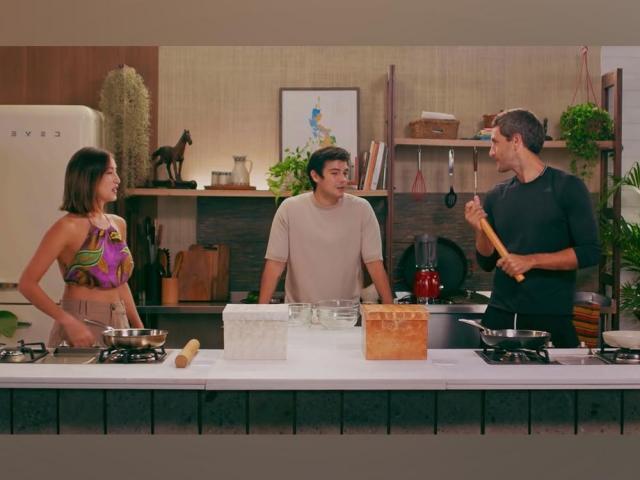 Nico Bolzico and Solenn Heussaff