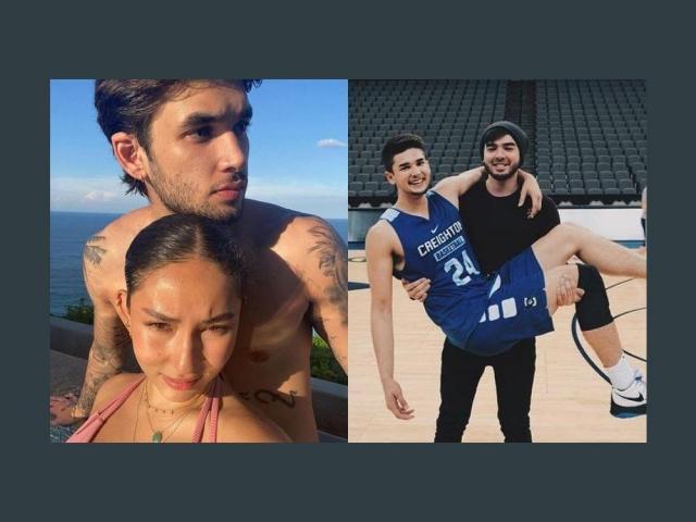 Andre Paras Kobe Paras and Erika Poturnak  