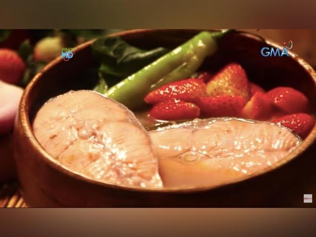 sinigang in strawberry 