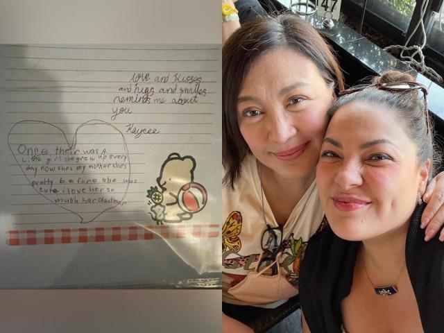 Sharon Cuneta and KC Concepcion