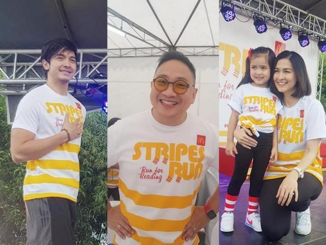 Alden Richards Marian Riveral Stripes Run 2019