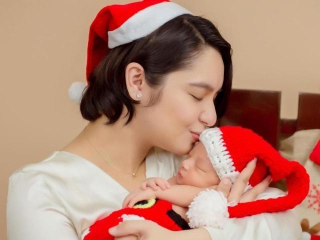 Ryza Cenon and son Night