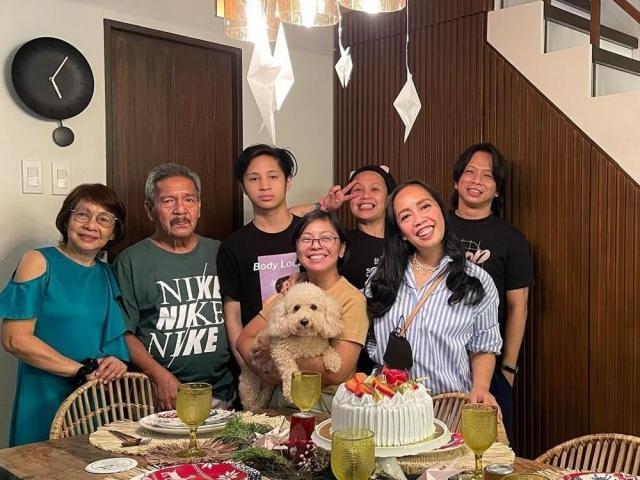 Kakai Bautista and family
