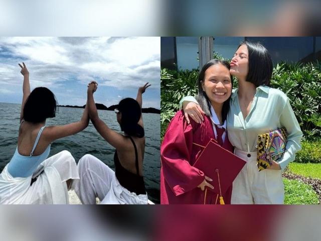 Bianca Umali and her sister Samantha Umali