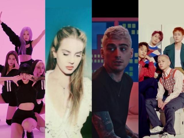 blackpink lana del rey zayn malik shinee