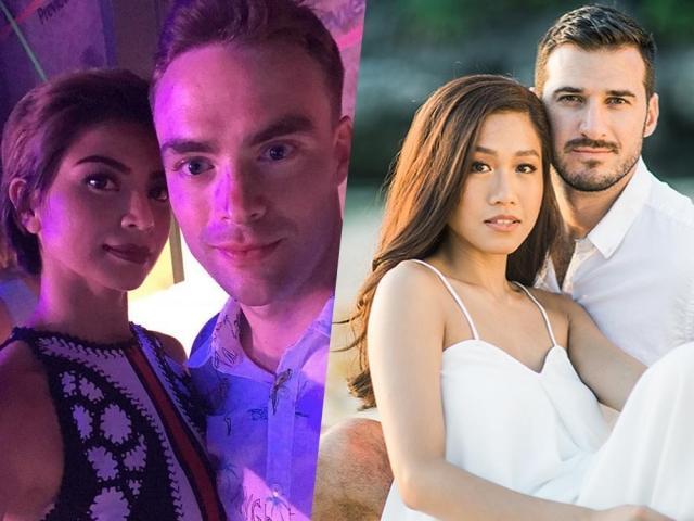 Filipino celebrities who are in a relationship with foreigners