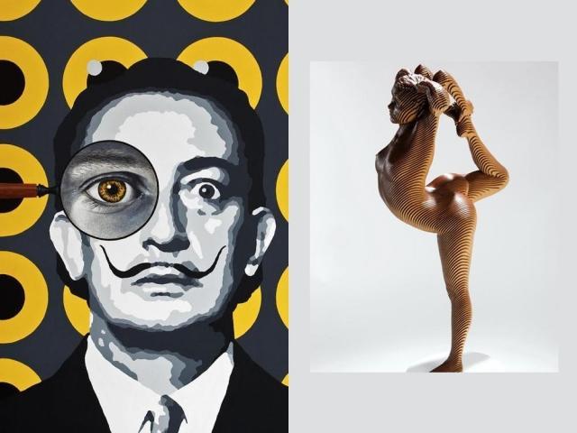 Dali Magnifying Glass Carlo Tanseco Valerie Olivier Duhamel