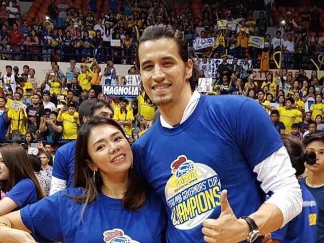 Danica Sotto and Marc Pingris