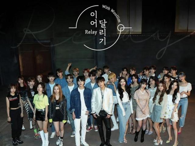 Woollim Entertainment artists for With Woollim