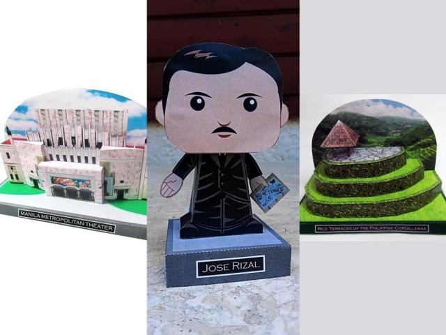 Manila Metropolitan Theater Jose Rizal Banaue Rice Terraces