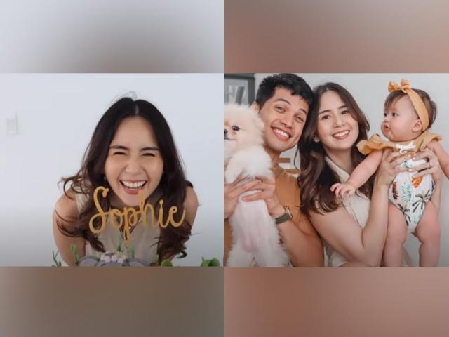 Sophie Albert, Vin Abrenica, and Baby Avianna