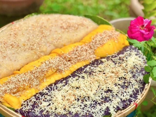 Ube Mango Sticky Rice